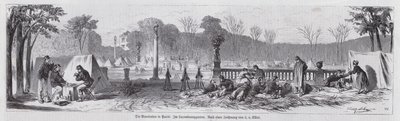 Scen i Jardin du Luxembourg under Pariskommunen av European School