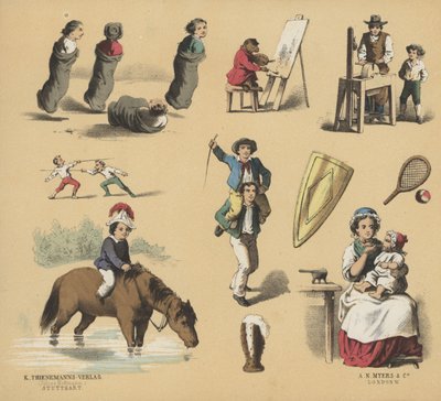 Scraps för ungdomar (färg litho) av European School