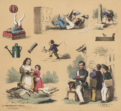 Scraps för ungdomar (färg litho) av European School