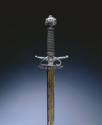 Litet svärd, c.1650-60 av European School
