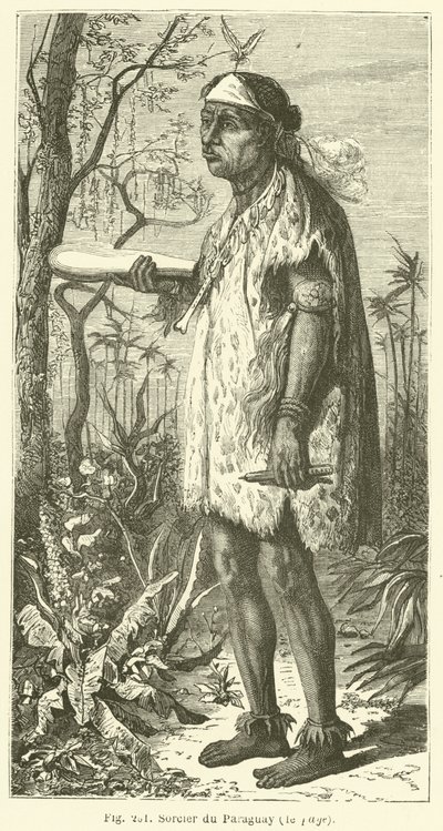 Sorcerer of Paraguay (gravyr) av European School