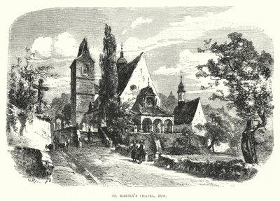 St Martins kapell, Zug (gravyr) av European School