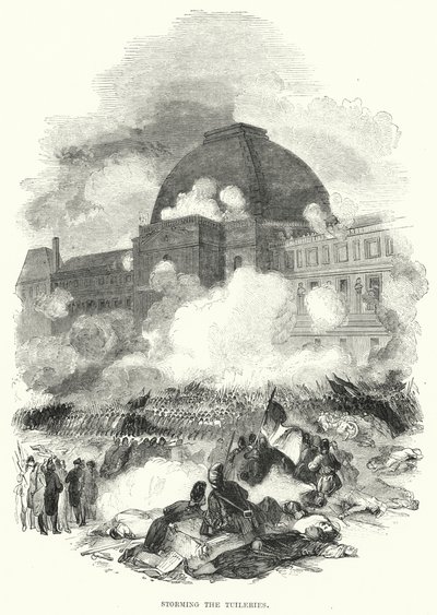 Storming the Tuileries (gravyr) av European School