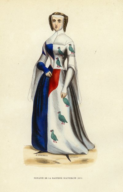 Bredvid Dauphine of Auvergne av European School