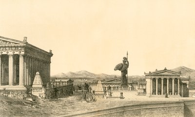 Akropolis af Athens frø av European School