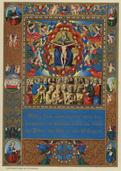 The Church Militant (färglitografi) av European School