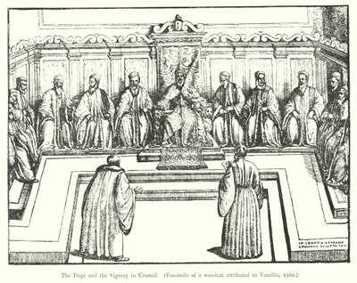 Dogen och signaturen i rådet (gravyr) av European School