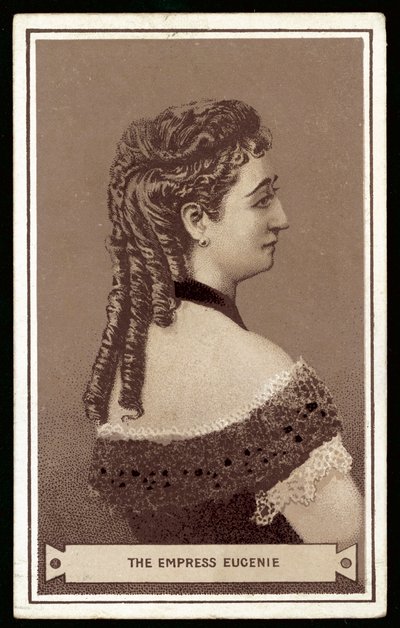 Kejsarinnan Eugenie (litho) av European School
