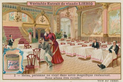 Den tomma restaurangen av European School