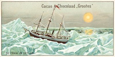 Farmen i isen (chromolitho) av European School