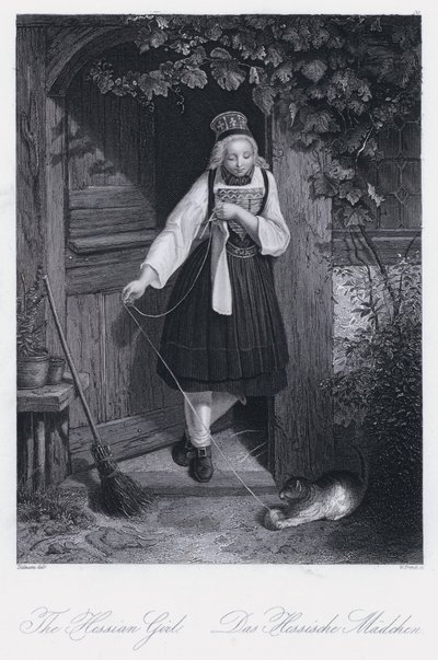 The Hessian Girl (gravyr) av European School