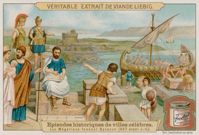 Megarierna fann Bysans 667 f.Kr av European School