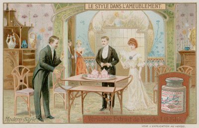 Modern stil (tidigt 1900-tal) av European School