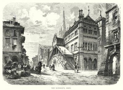 The Rathhaus, Bern (gravyr) av European School