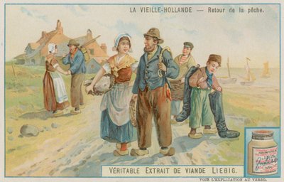 Återkomsten av en fiskefest i gamla Holland av European School