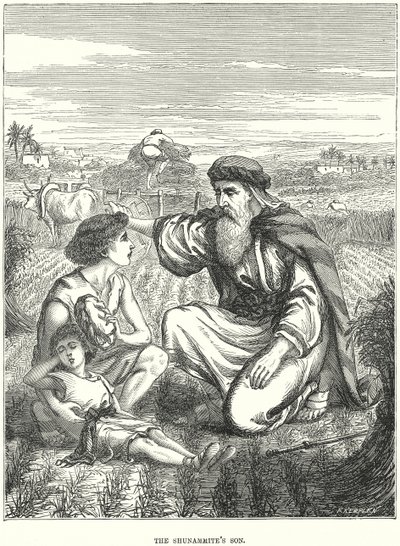 Shunammitens son (gravyr) av European School