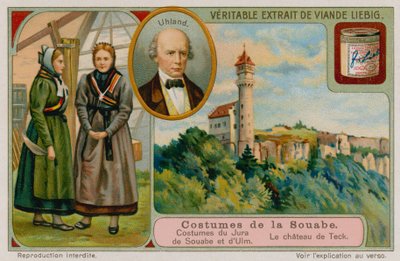 Kläderna av Jura och Ulm, Ludwig Uhland och Castle Teck av European School