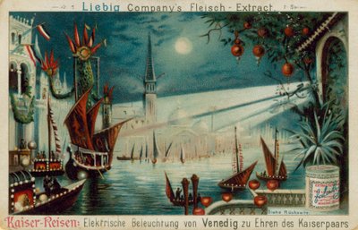 Venedig (chromolitho) av European School