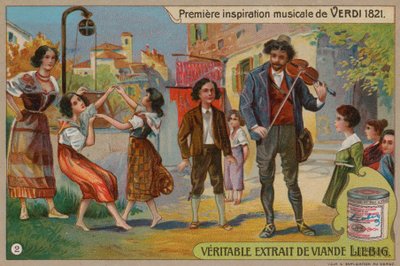 Verdis första inspiration i musik av European School