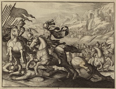Judas Maccabeus segrar (gravyr) av European School
