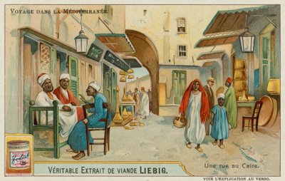Utsikt över en gata i Kairo av European School