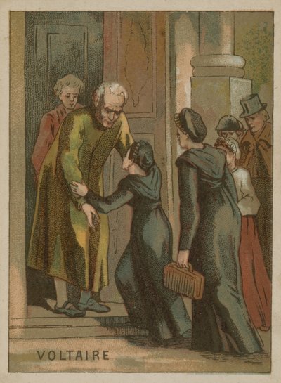 Voltaire, fransk författare och filosof av European School
