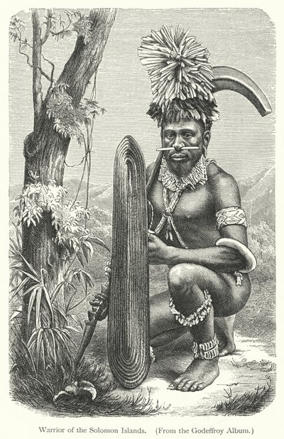 Warrior of Salomon Islands (gravyr) av European School