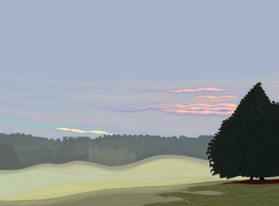 Sullivan Hill (digital konst) av Evan Sklar