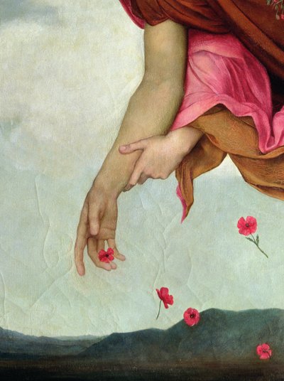 Natt och sömn, 1878 olja på duk detalj av 27984 av Evelyn De Morgan