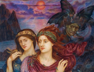 Prerafaelitiska målningar: Visionen av Evelyn De Morgan