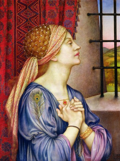 Fången, 1907-08 av Evelyn De Morgan