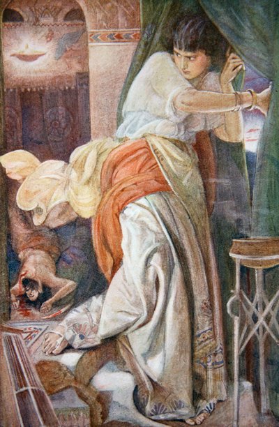 "Mordet på Setapo", 1916. av Evelyn Paul