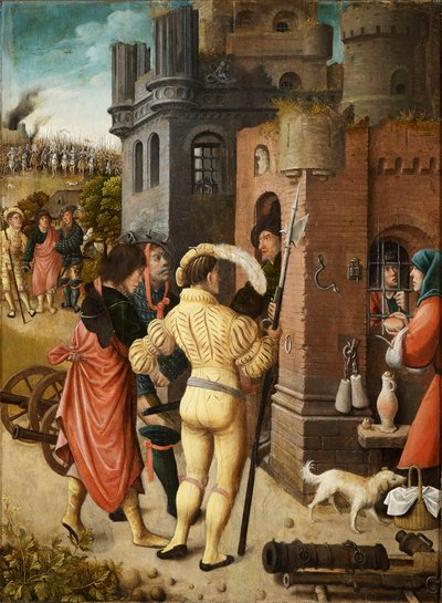 Scen från Saint Rochs liv, 1517. av Everaert Orley