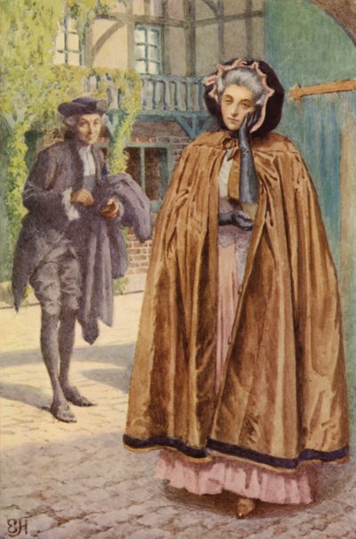 Illustration för A Sentimental Journey av Laurence Sterne av Everard Hopkins