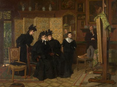 Hans porträtt av Evert Jan Boks