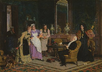 Anklagelsen (olja) av Evert Jan Boks