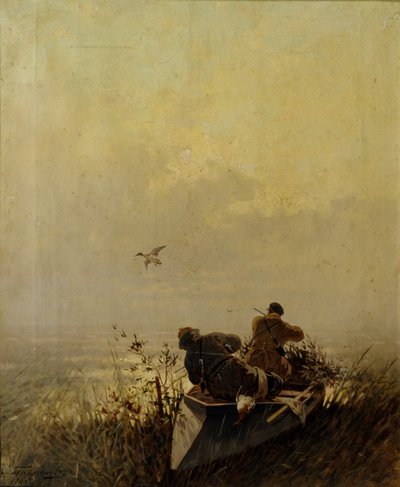 Ankjakt, 1905 av Evgeny Alexandrovich Tichmenev