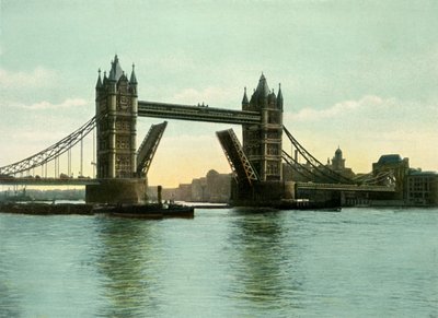 Tower Bridge, c1900-talet. av Eyre and Spottiswoode
