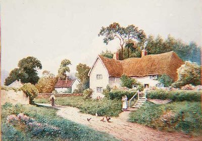 En Village Lane av F.H. Tyndale