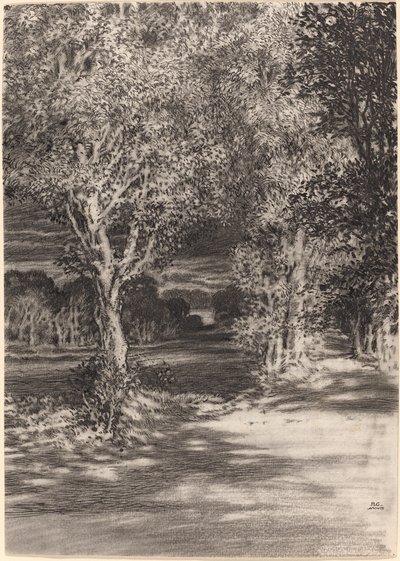 Solnedgång och månuppgång vid Cilian-Aeron av F.L. Griggs