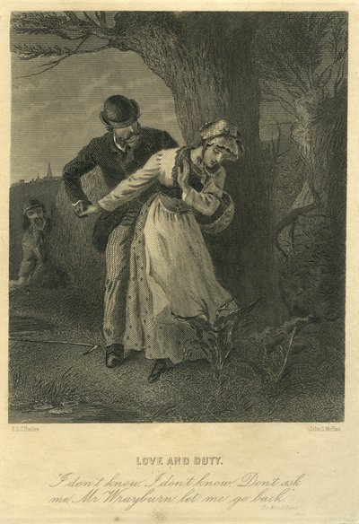 Vår gemensamma vän, kärlek och plikt: Eugene Wrayburn och Lizzie Hexam av F.O.C. and McRae, C. John Darley