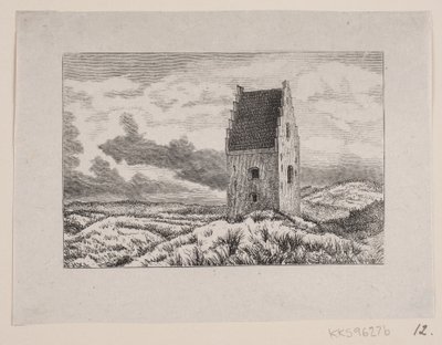 Den sandade kyrkan på Skagen av F. Hendriksen