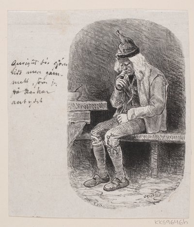 Illustration för "Den sjunde fadern i huset" av F. Hendriksen