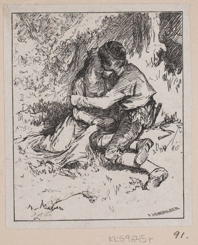 Illustration för "The Shepherd King