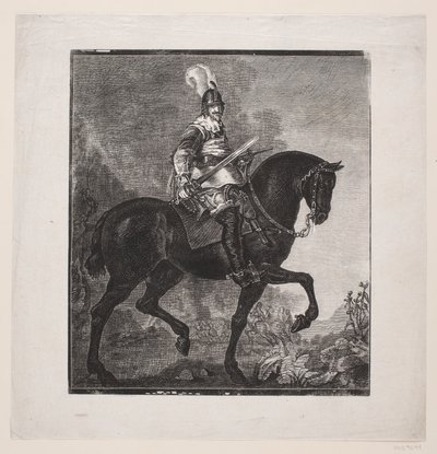 Karel van Mander: Christian IV till häst av F. Hendriksen