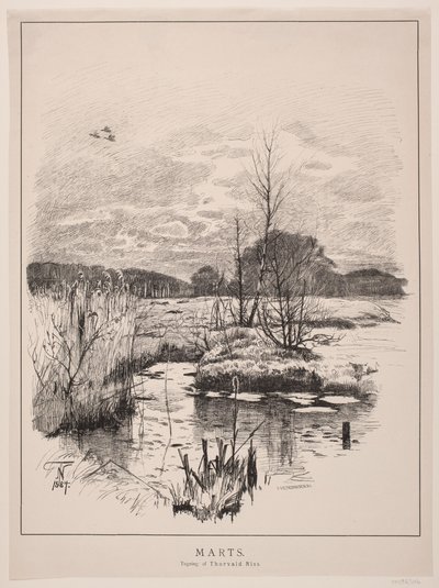 "Marts" av F. Hendriksen