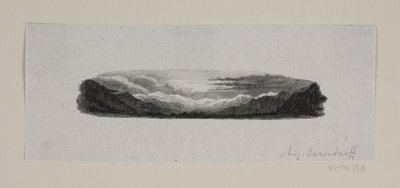 Vinjetten. Snöiga berg av F. Hendriksen