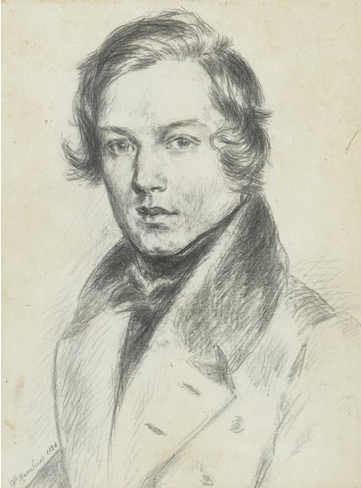 Robert Schumann 1810-1856, 1836 av F. Mannheim