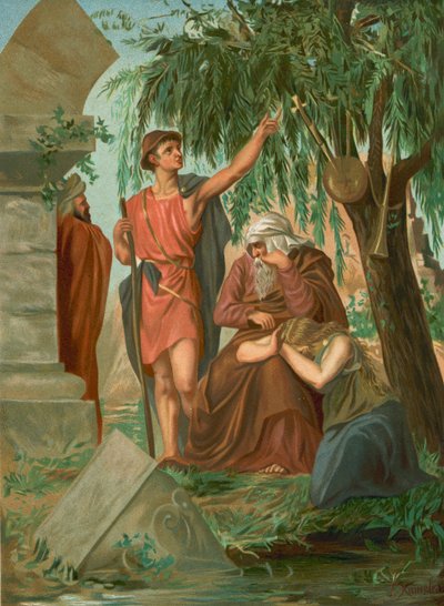 judar fångna i Babylon av F. Xumetra
