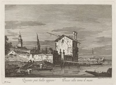 Ju vackrare det ser ut... av Fabio Berardi after Canaletto